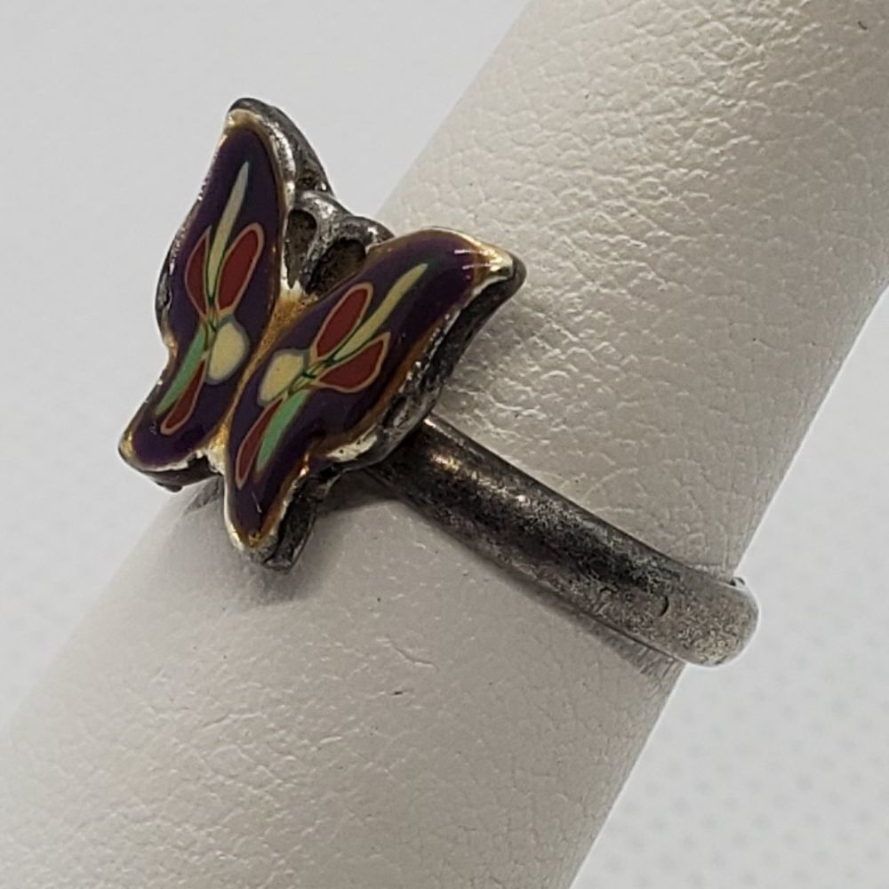 Adjustable Butterfly Ring - Picture 3 of 6